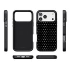 On the Dot | White Polka Dot Case