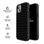 On the Dot | White Polka Dot Case