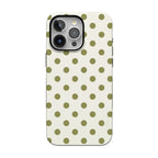 Spotted in SoHo | Green Polka Dot Case