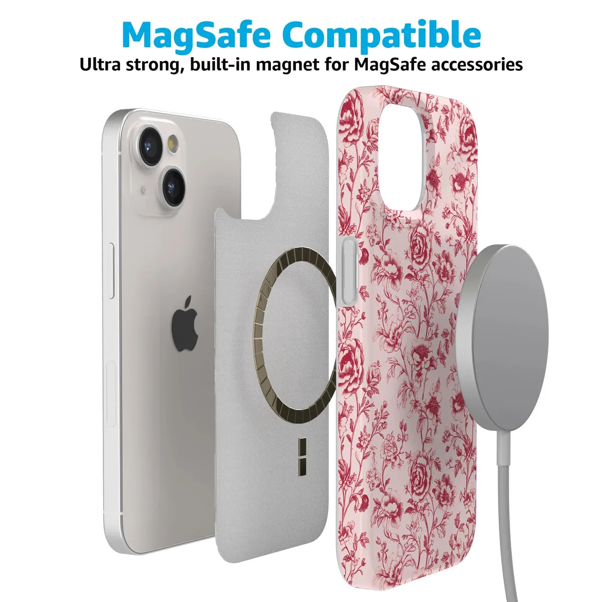 Vintage Belle | Floral Toile Case