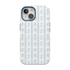 Cottage Stripe | Blue Floral Case