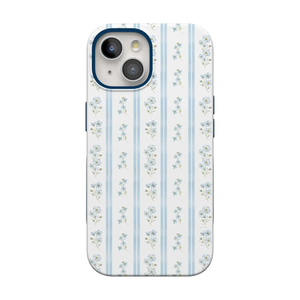 Cottage Stripe | Blue Floral Case
