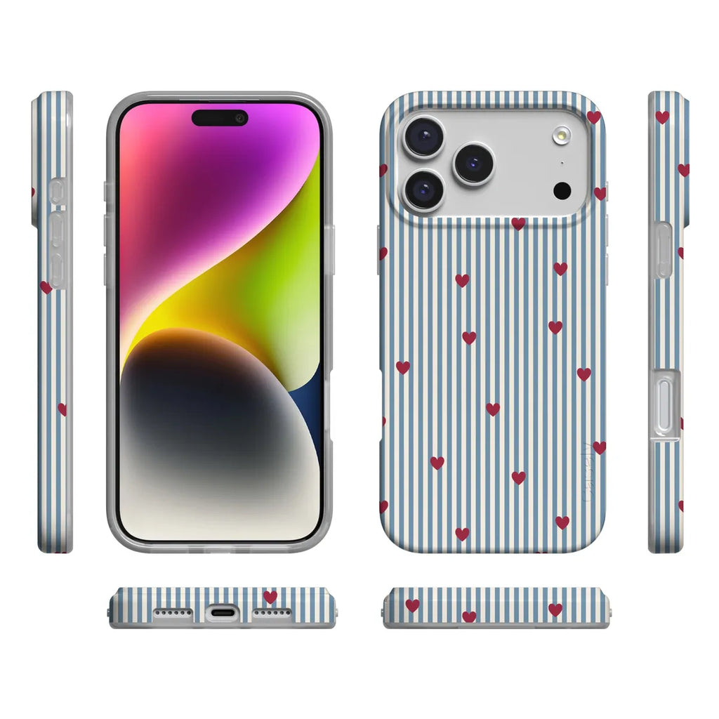 Love Lines | Blue Stripes Case