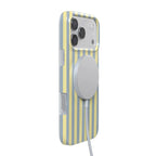 Coastline Stripes | Blue & Yellow Case