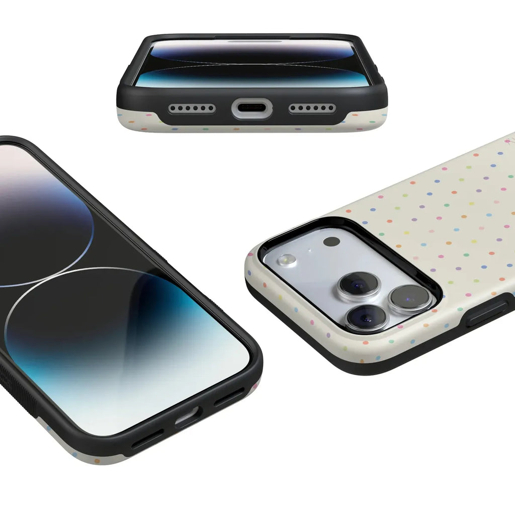 On the Dot | Rainbow Polka Dot Case