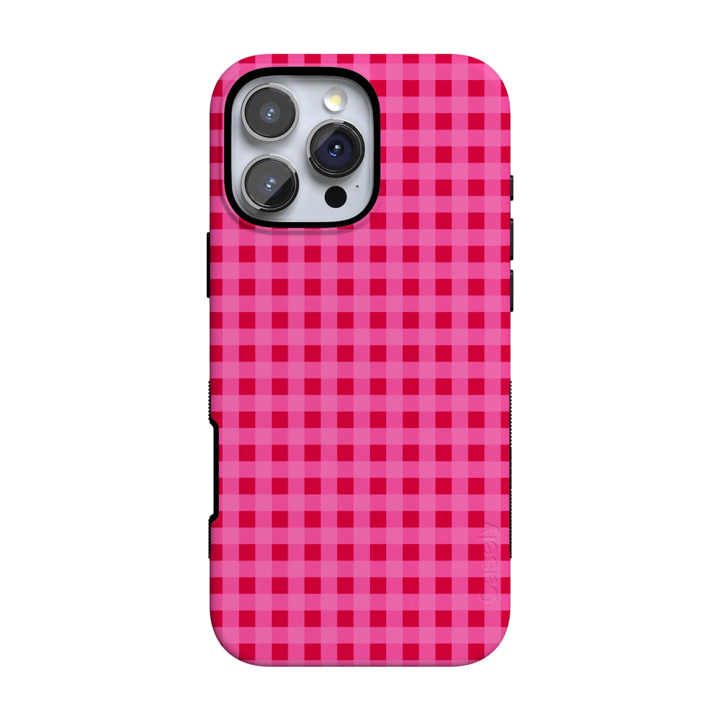Sweet Jam | Hot Pink Gingham Case