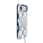 Fit Check | Light Blue Checkerboard Case