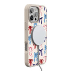American Girlie | Red White & Blue Bows Case