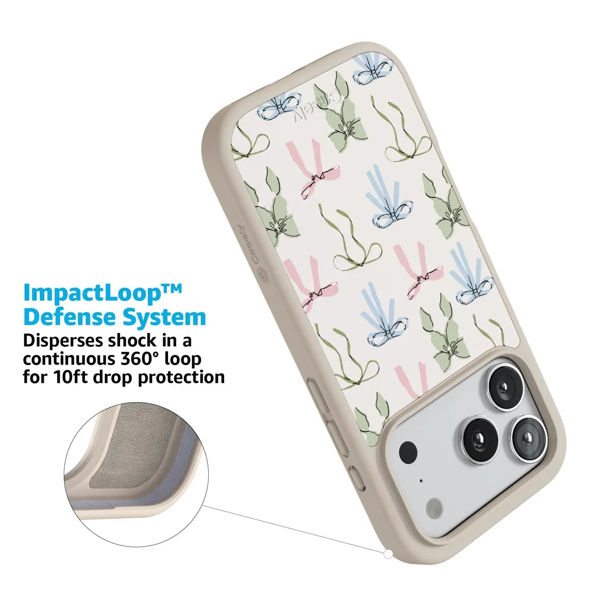 Whimsy Girlie | Pastel Bows Case