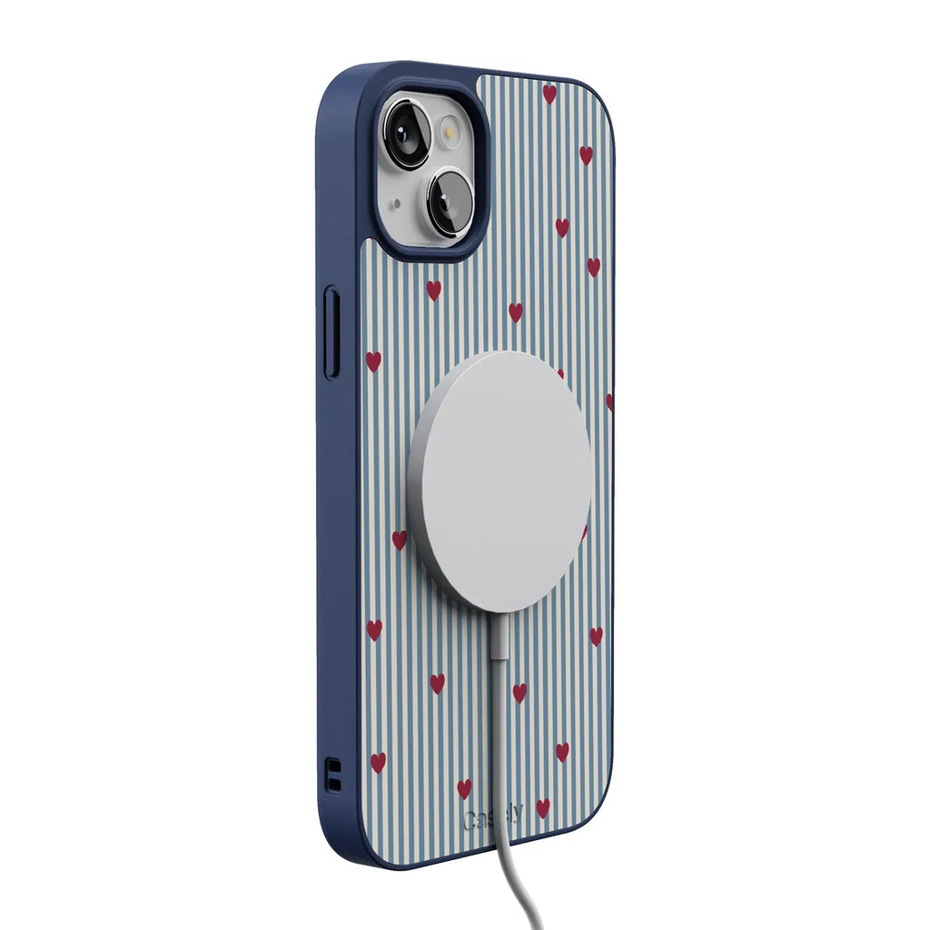 Love Lines | Blue Stripes Case