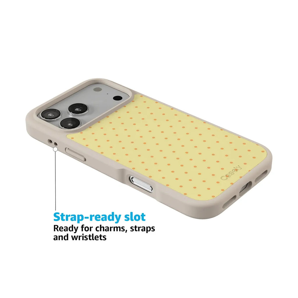 On the Dot | Yellow Polka Dot Case