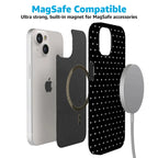 On the Dot | White Polka Dot Case