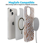 Untamed | Brown & Blue Zebra Case