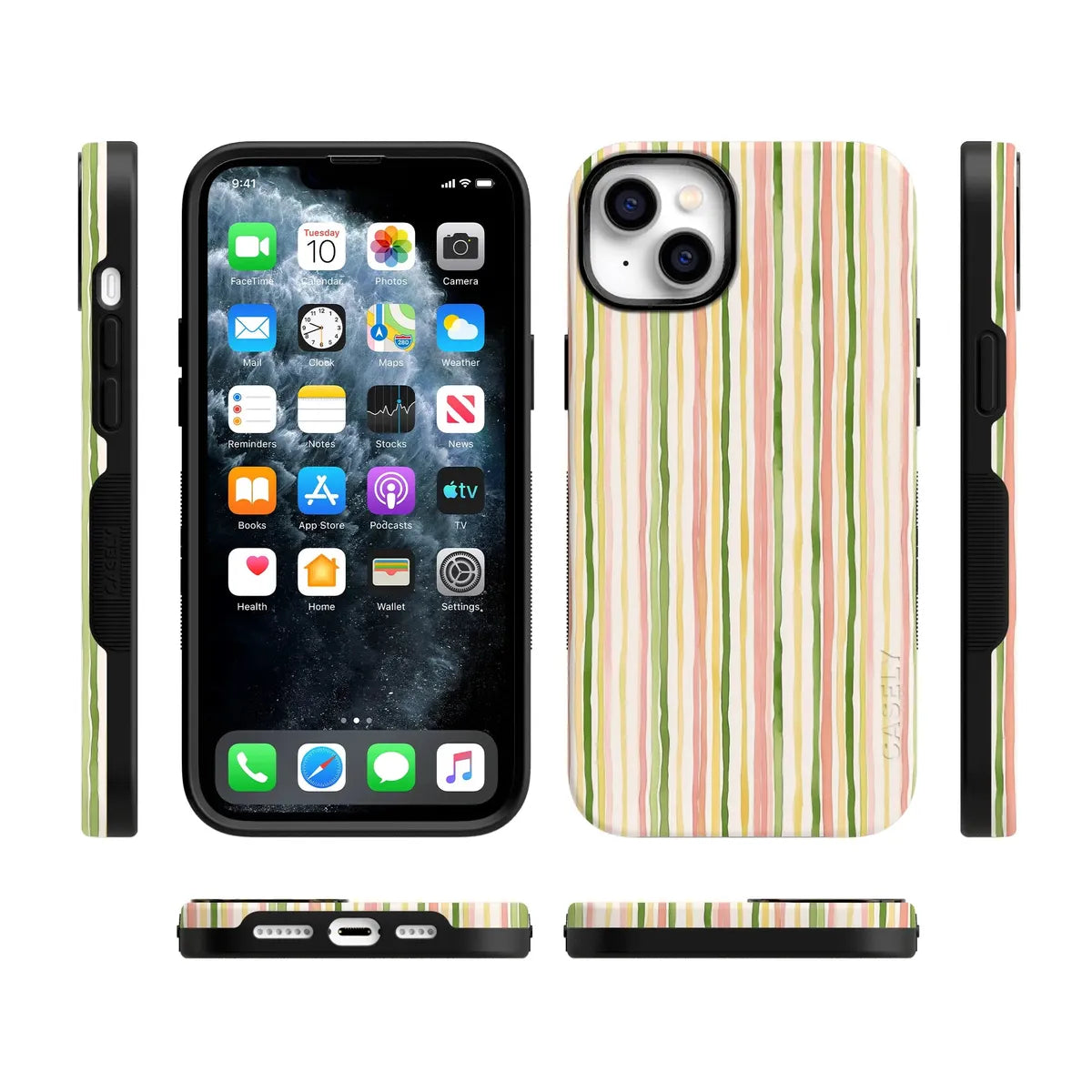 Sweet Stripes | Rainbow Pastel Case