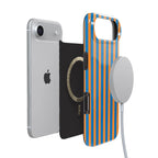 Go New York | Blue & Orange Stripes Case