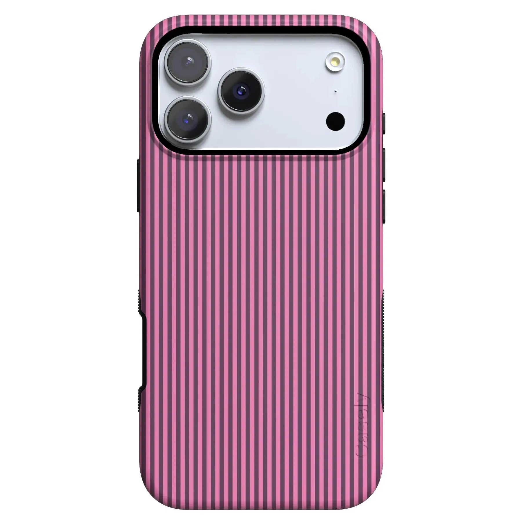 Stripes and the City | Pink & Purple Pinstripe Case