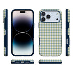 Pastel Picnic | Blue & Green Gingham Case