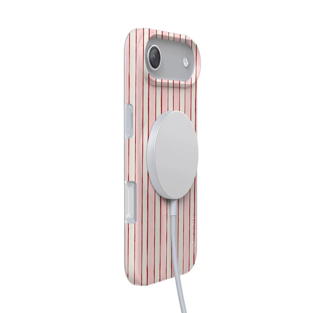 Pretty in Pastel | Blush Stripes Case