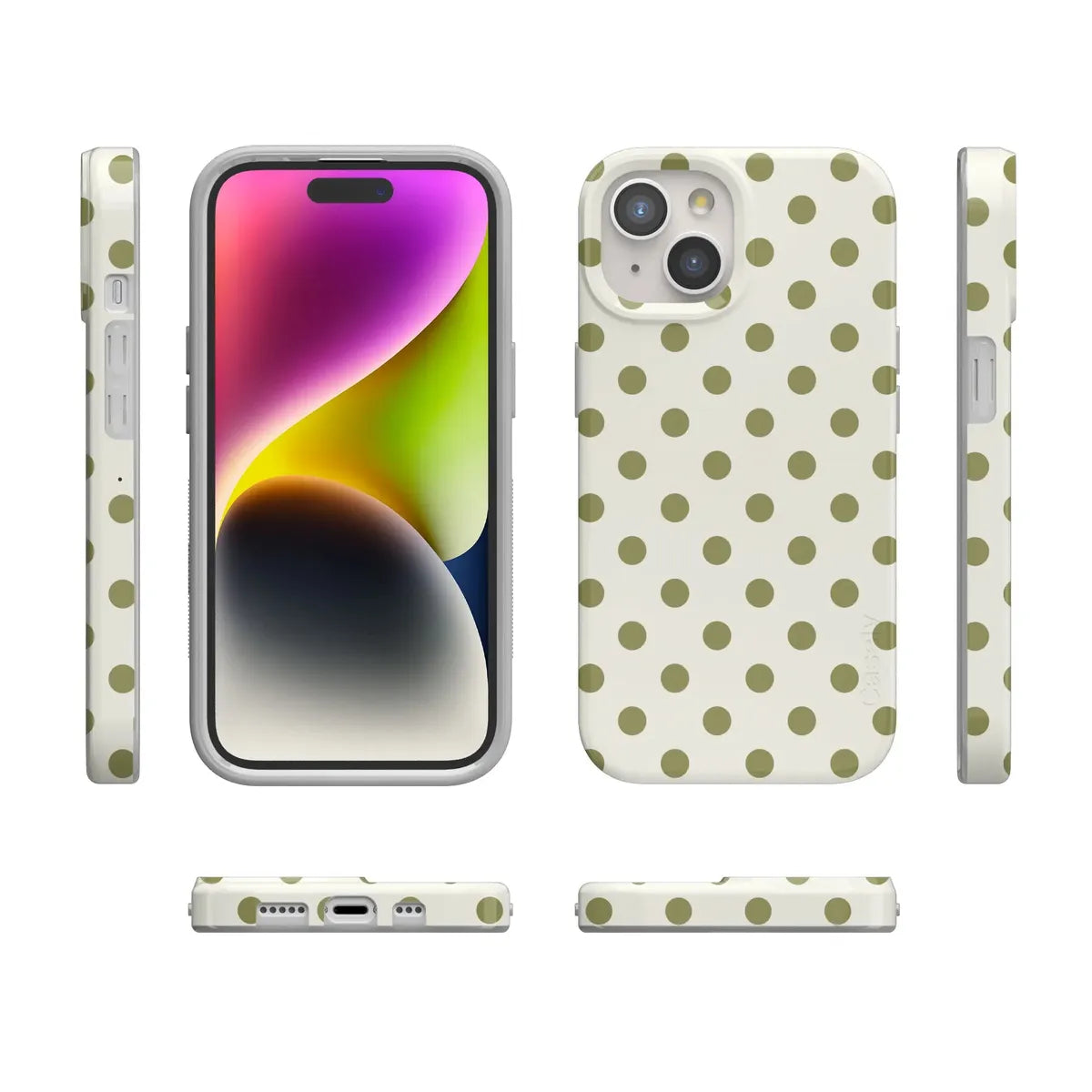 Spotted in SoHo | Green Polka Dot Case