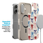 American Girlie | Red White & Blue Bows Case