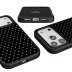 On the Dot | White Polka Dot Case