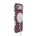 Spotted in SoHo | Burgundy Polka Dot Case