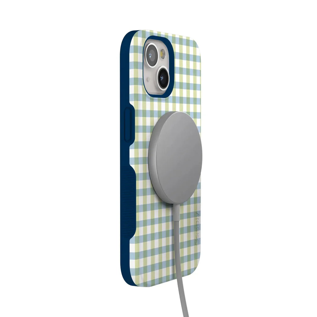 Pastel Picnic | Blue & Green Gingham Case