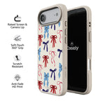 American Girlie | Red White & Blue Bows Case