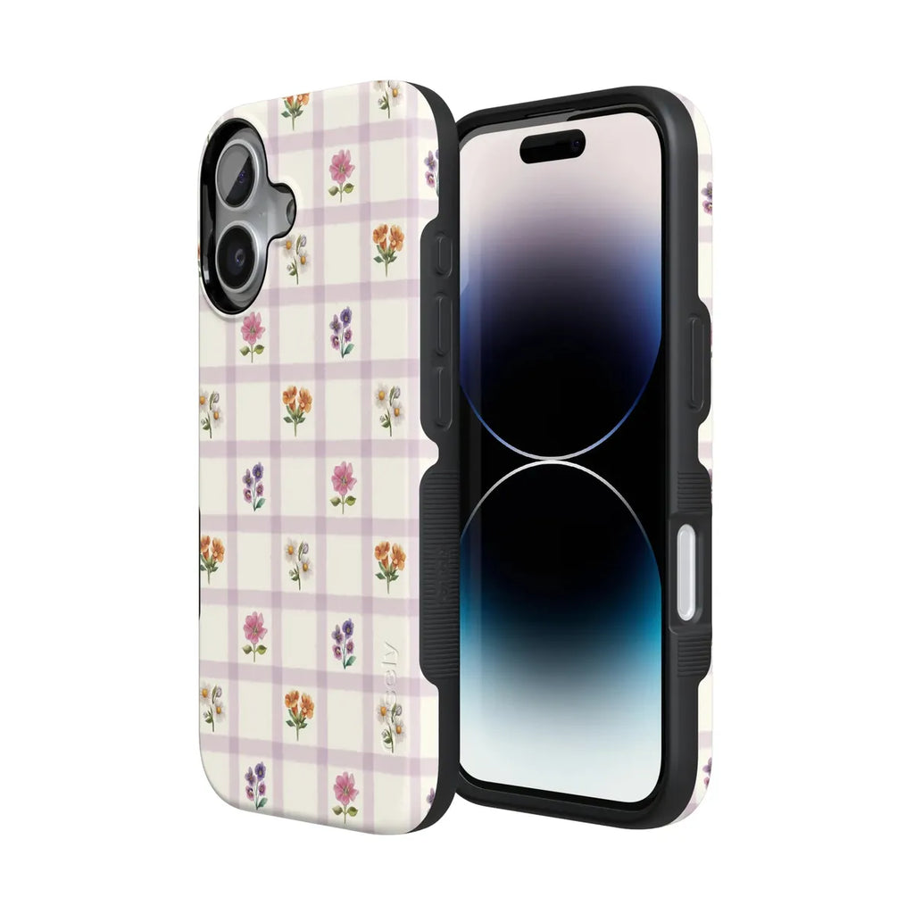 Meadow Check | Floral Gingham Case