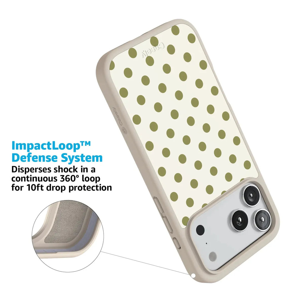 Spotted in SoHo | Green Polka Dot Case