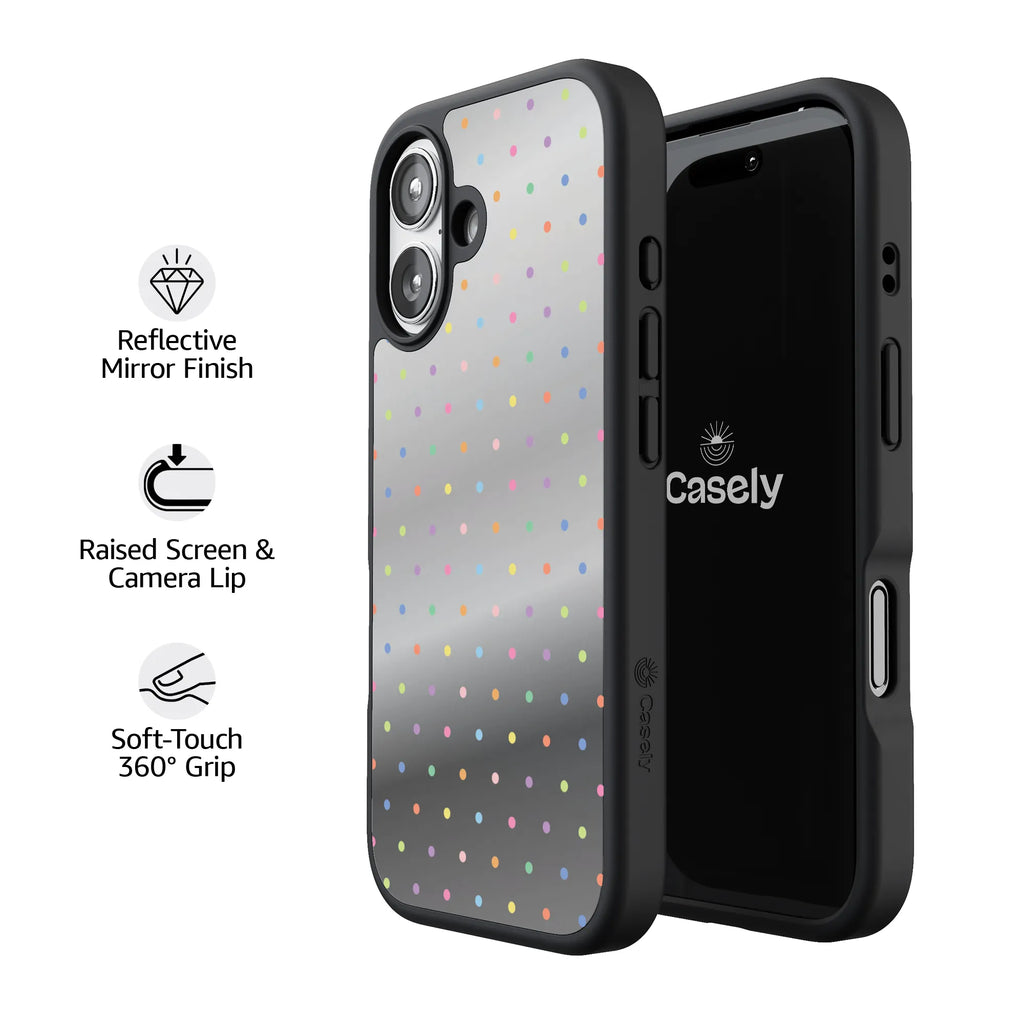 On the Dot | Rainbow Polka Dot Case