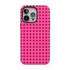 Sweet Jam | Hot Pink Gingham Case