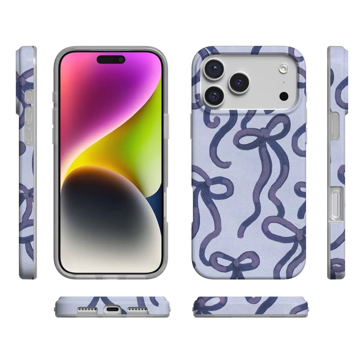Love Me Knot | Blue Bow Case