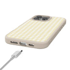 Pastel Picnic | Yellow Gingham Case