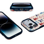 American Girlie | Red White & Blue Bows Case