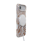 Untamed | Brown & Blue Zebra Case