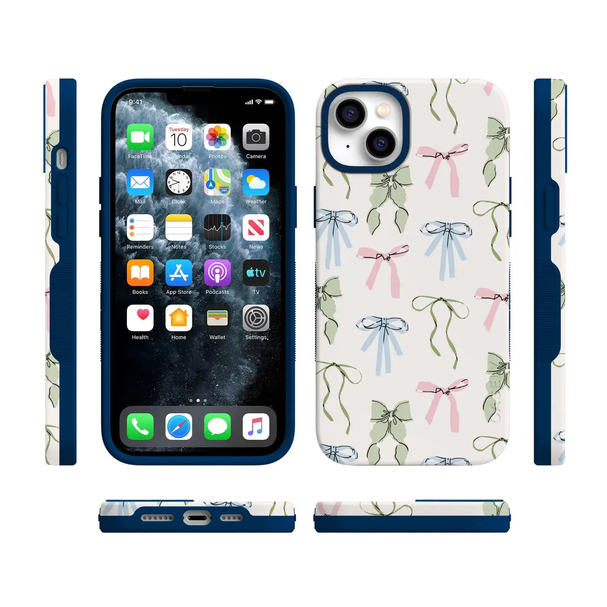 Whimsy Girlie | Pastel Bows Case