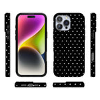 On the Dot | White Polka Dot Case