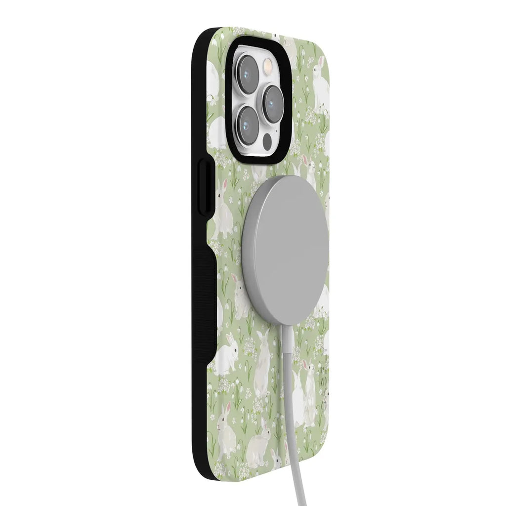 Hop to it | Green Bunny Case