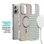 Pastel Picnic | Blue & Green Gingham Case