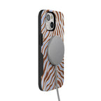 Untamed | Brown & Blue Zebra Case