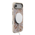 Untamed | Brown & Blue Zebra Case