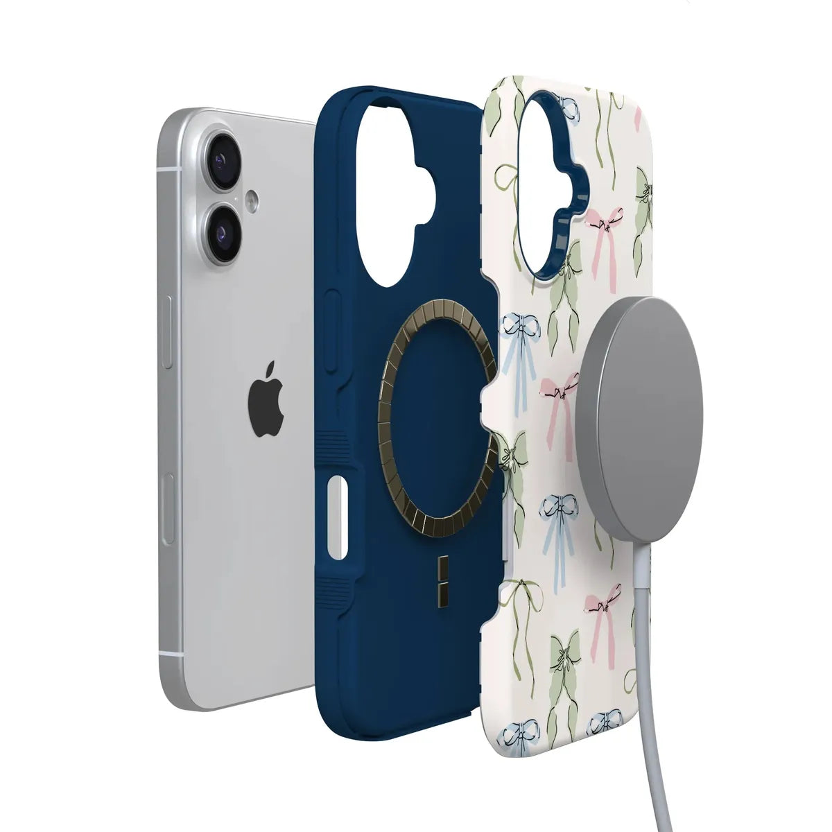 Whimsy Girlie | Pastel Bows Case