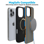 Go New York | Blue & Orange Stripes Case