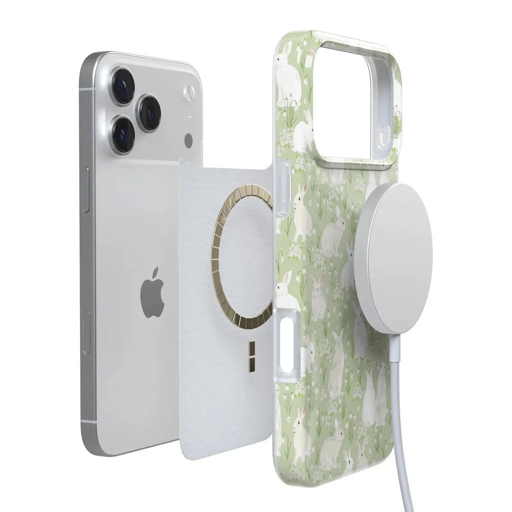 Hop to it | Green Bunny Case