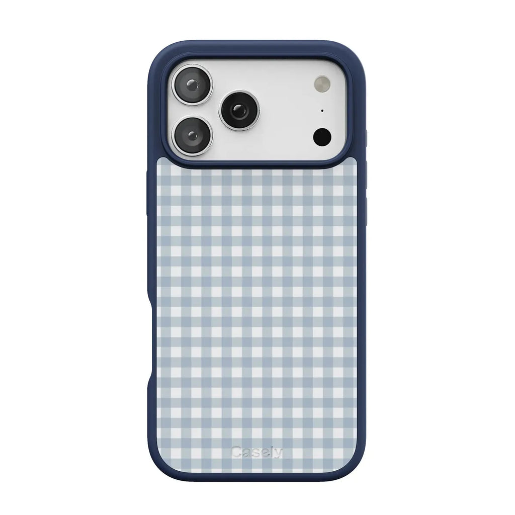 Pastel Picnic | Blue Gingham Case