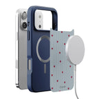 Love Lines | Blue Stripes Case