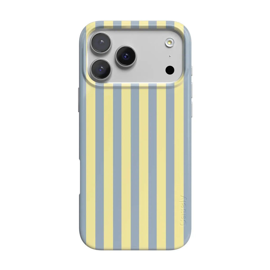 Coastline Stripes | Blue & Yellow Case