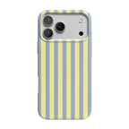 Coastline Stripes | Blue & Yellow Case