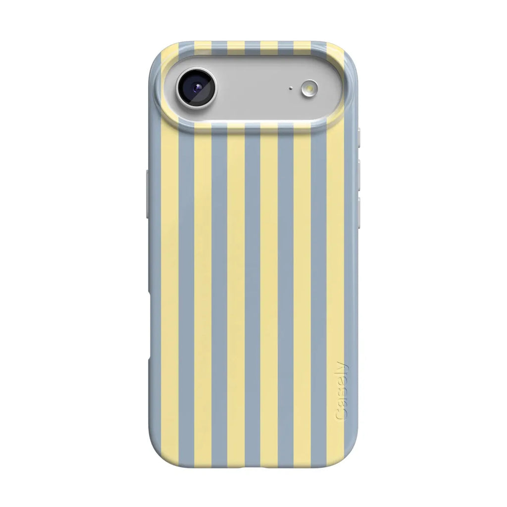 Coastline Stripes | Blue & Yellow Case